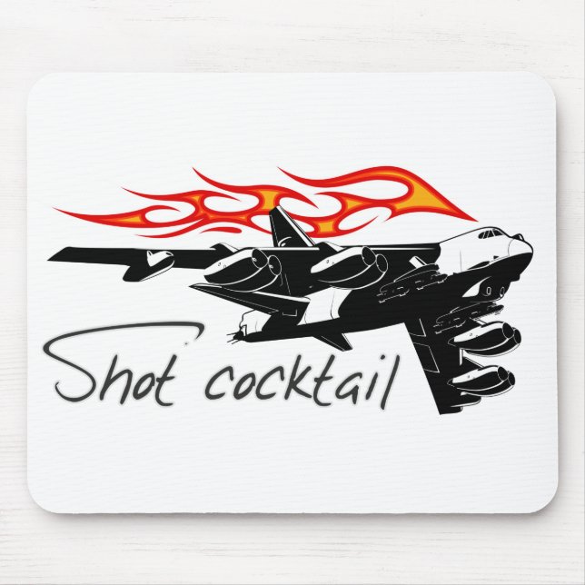 Mousepad Avião de animação (Frente)