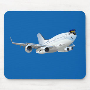 Mousepad Avião de animação