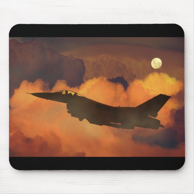 Mousepad Avião de combate (Frente)