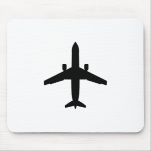 Mousepad avião do passageiro