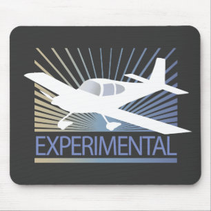 Mousepad Avião experimental da baixa asa