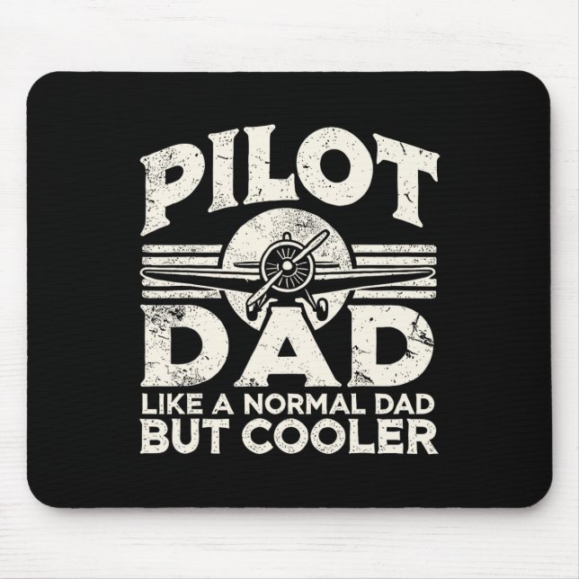 Mousepad Avião-piloto Pai (Frente)