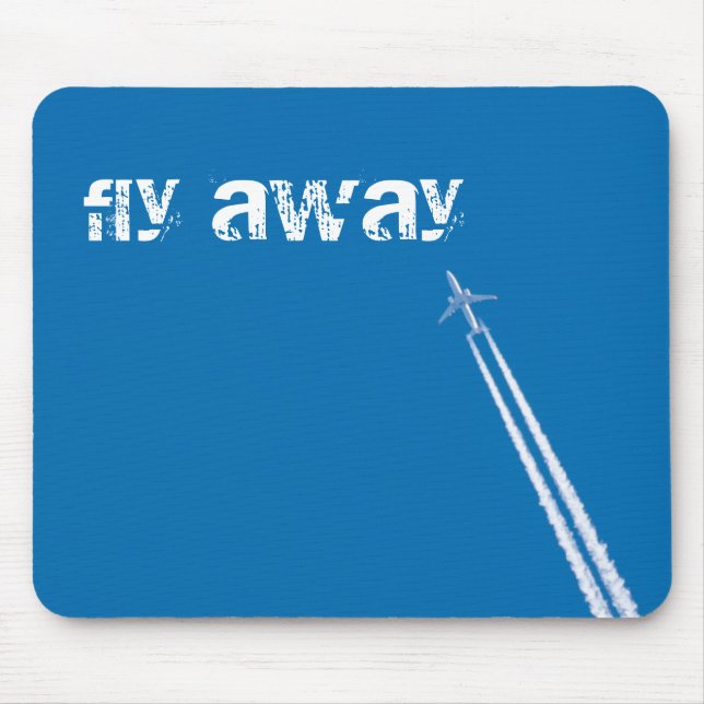 Mousepad Avião voador (Frente)