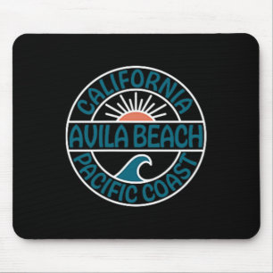 Mousepad Avila Beach California Frente E Trás