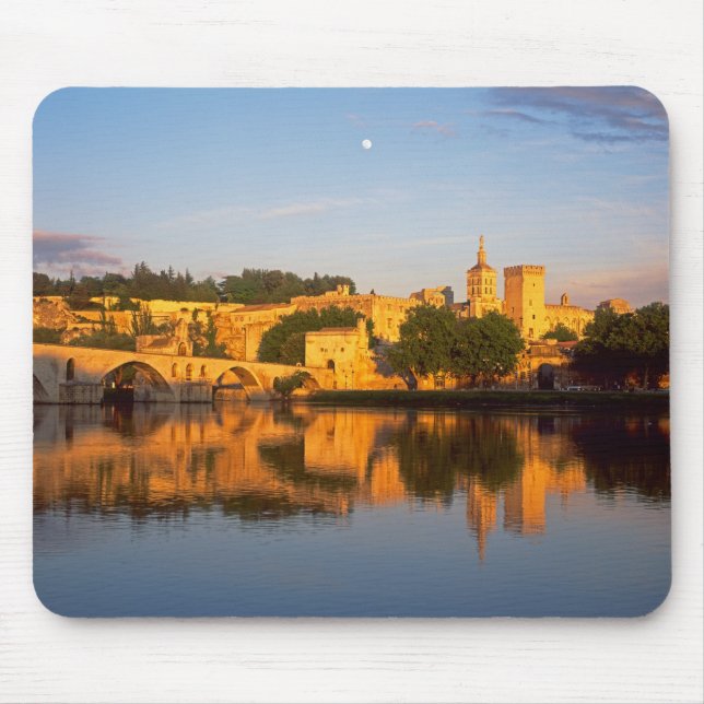 Mousepad Avinhão, Vaucluse, Provença, França, Ródano (Frente)