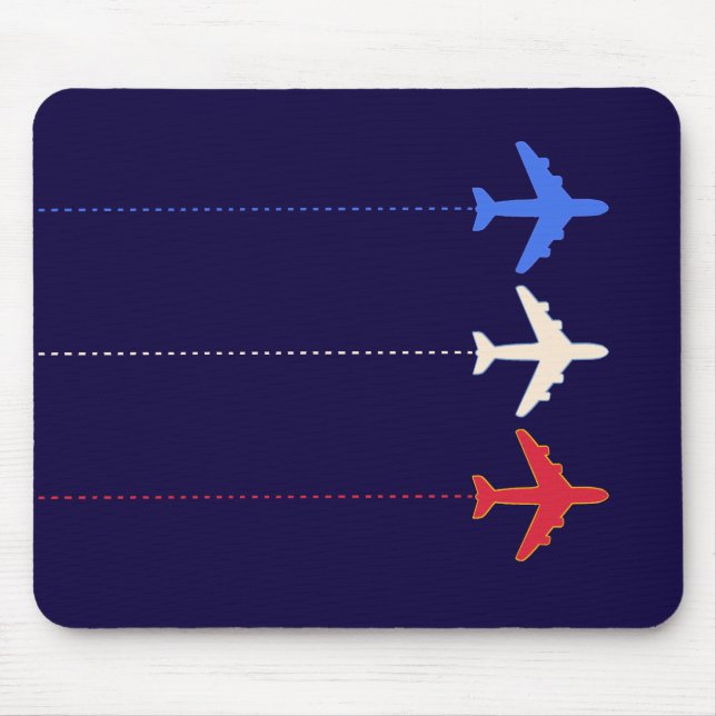 Mousepad aviões aéreos (Frente)