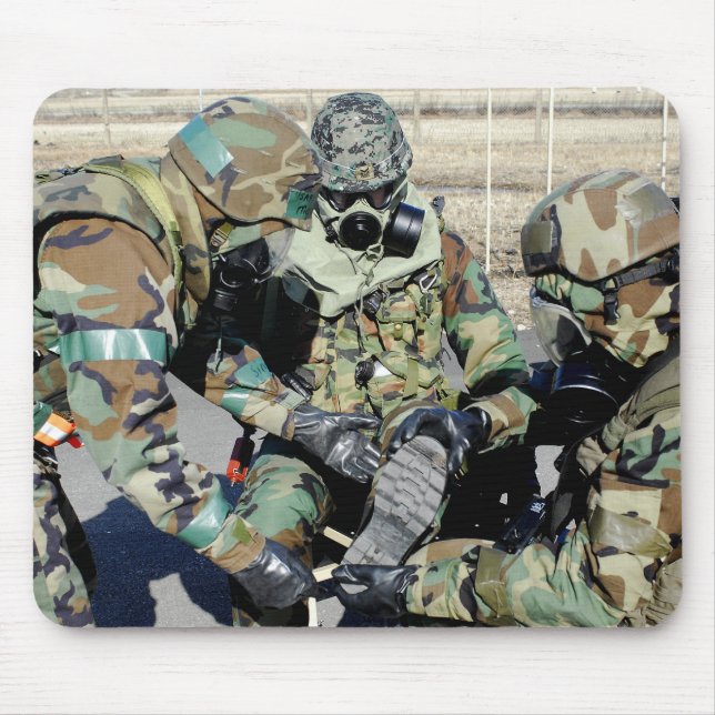 Mousepad Aviões assistem soldado do Exército da República d (Frente)