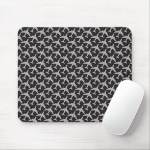Mousepad Aviões Cinzentos Aviador Avião Aviação