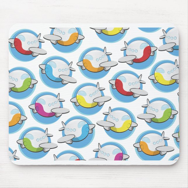 Mousepad Aviões de Brinquedo (Frente)