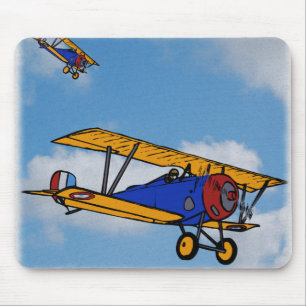 Mousepad Aviões de combate WWI