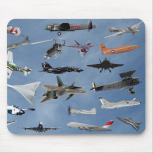 MOUSEPAD AVIÕES EM UM CÉU AZUL DE CAROLINA