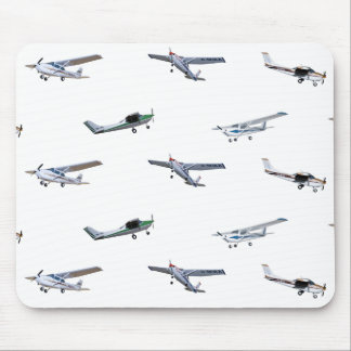 Mousepad Aviões modelo de Cessna em vôo