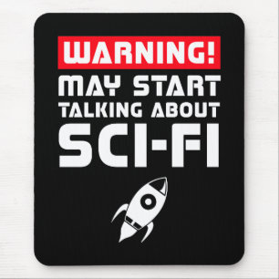 Mousepad Aviso Pode Começar A Falar Sobre O Sci-Fi