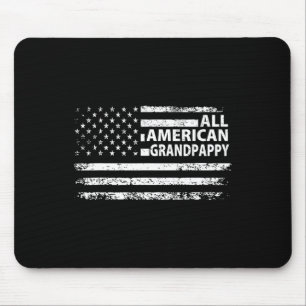 Mousepad Avô Americano 4 de julho Independência Dos Eua