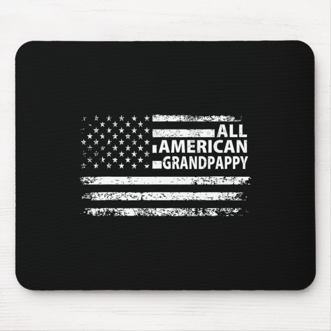 Mousepad Avô Americano 4 de julho Independência Dos Eua (Frente)