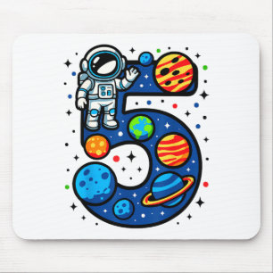 Mousepad Avó Astronauta Dia das Mães Aniversário Planeta Bo