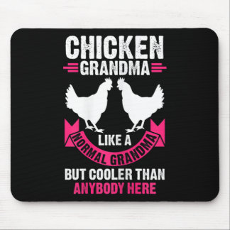 Mousepad Avó de Frango Feminina Como Uma Avó Normal Mas C