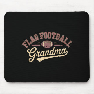Mousepad Avó de Futebol Americano com Bandeira
