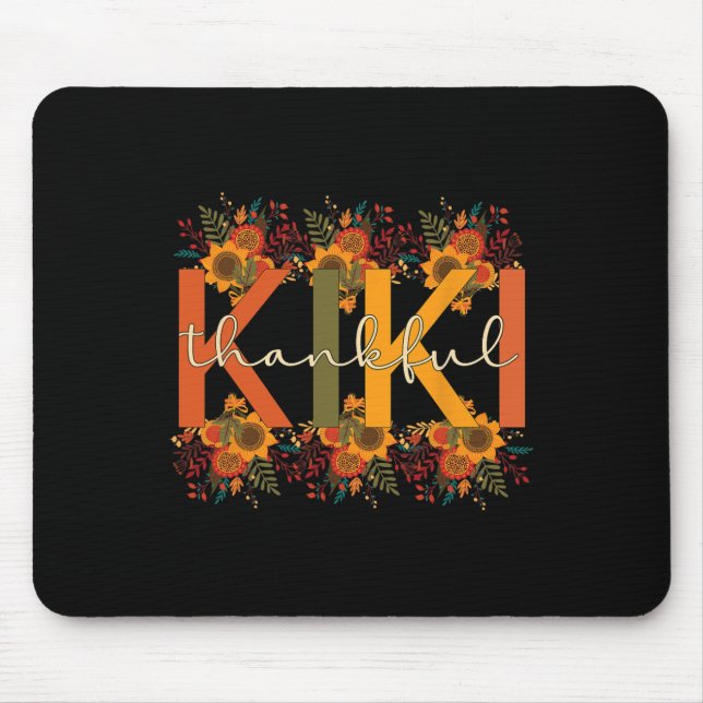 Mousepad Avó de Kiki, graças a Deus, graças a Kiki Avô (Frente)