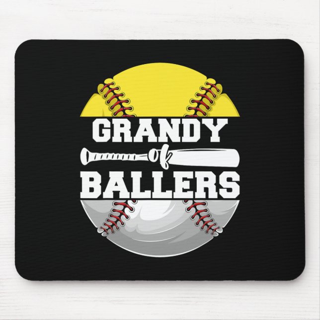 Mousepad Avô De Llers Engraçado Venderá Vovô Macio (Frente)