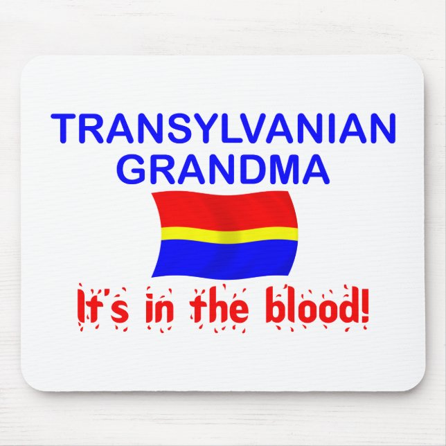 Mousepad Avó de Transylvanian - sangue (Frente)
