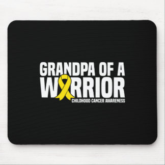 Mousepad Avô de um Cancer de infância de Ribbon no Guerreir