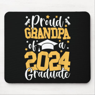 Mousepad Avô De Um Cl Da Família De Formandos De 2024