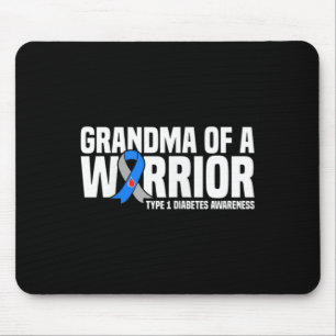 Mousepad Avó de um Guerreiro Tipo 1: Sensibilização para a