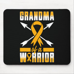 Mousepad Avó de um neto com câncer infantil guerreiro