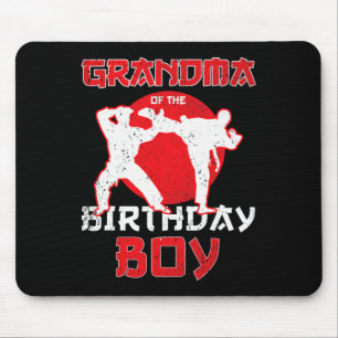 Mousepad Avó Do Aniversário Karate Taekwondo Boy Marti