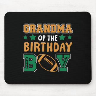 Mousepad Avó Do Menino Do Aniversário Divertida Orgulhosa F