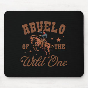 Mousepad Avô do Selvagem Um Cowboy Western Rodeio Festa