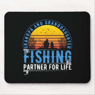 Mousepad Avô E Netos Companheiros De Pescaria Para A Vida
