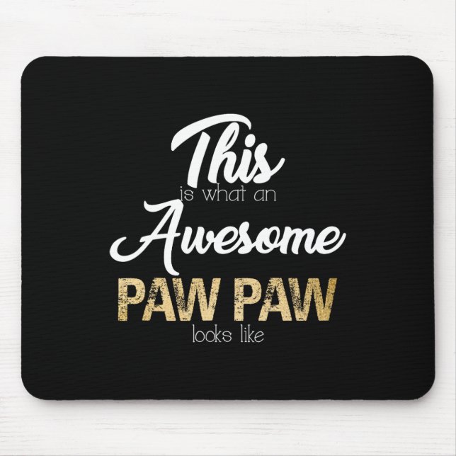 Mousepad Avô Especial de Paw Paw (Frente)