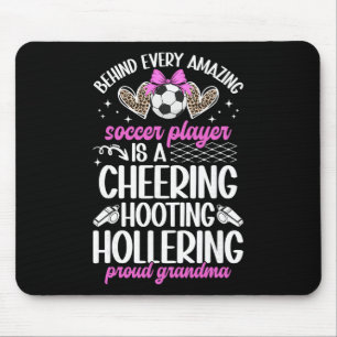 Mousepad Avó Orgulhosa De Um Jogador De Futebol Avó De Fute
