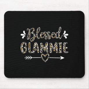 Mousepad Avó vovó glammie abençoada leopardo fofo