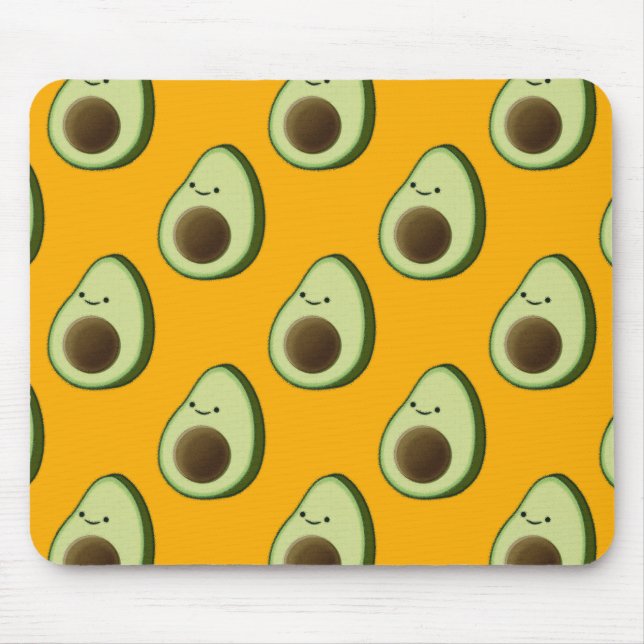 Mousepad Avocado Pattern (Frente)