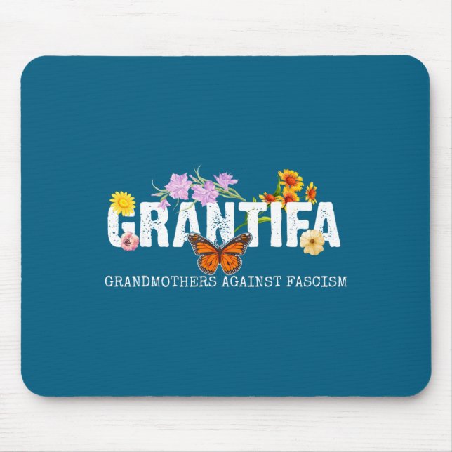 Mousepad Avós Grantifa Contra o Fascismo  (Frente)