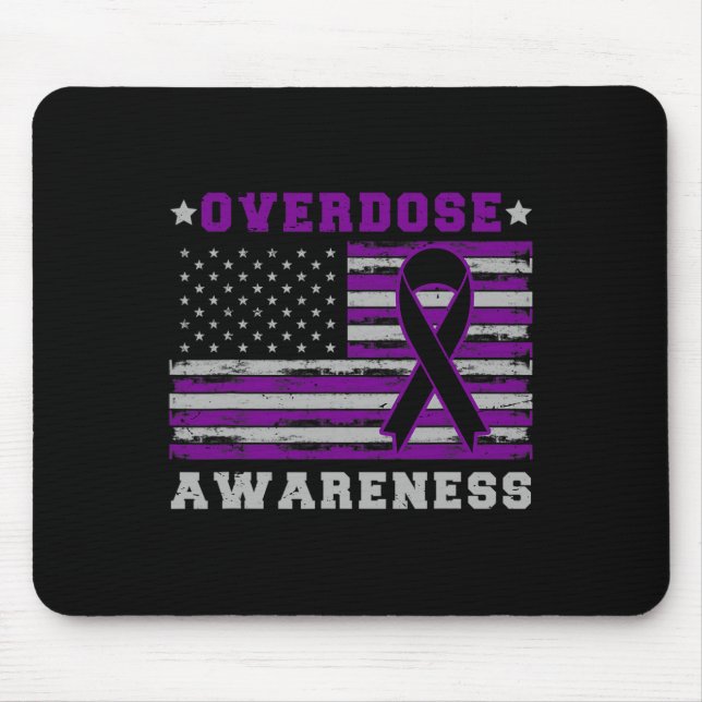 Mousepad Aw de Sobredosagem de Opióides no Sinalizador Patr (Frente)
