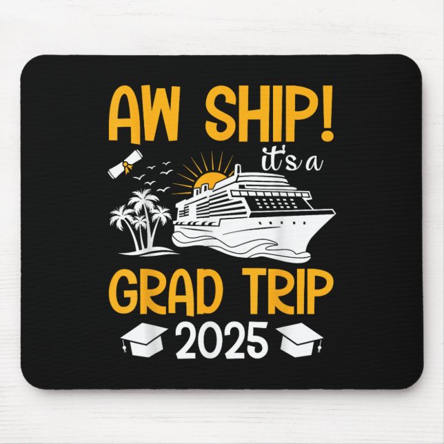 Mousepad Aw Enviou Sua Viagem De Formando 2025 Corresponden (Frente)