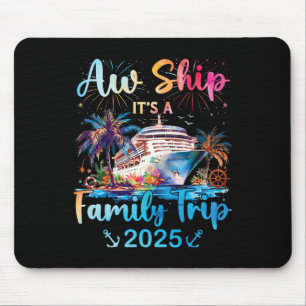Mousepad Aw Navega Uma Viagem Familiar 2025 Férias Da Famíl