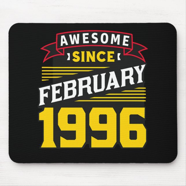 Mousepad Awesome Since February 1996 (Frente)