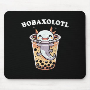 Mousepad Axolotl Boba Tea Cheiro Chá Chá Chá Anime Axolotl