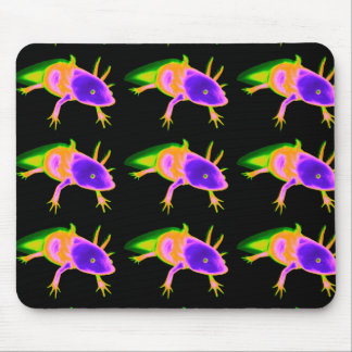 Mousepad Axolotl elétrico