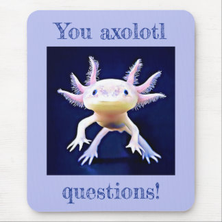 Mousepad Axolotl Salamander Amphibian