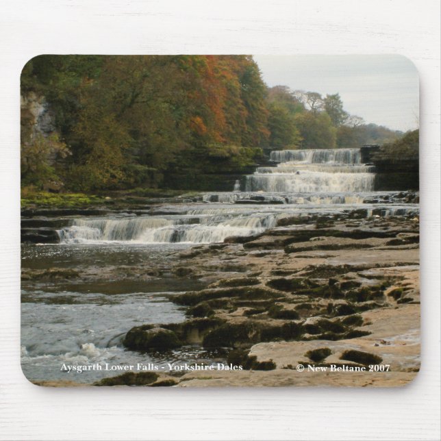 Mousepad Aysgarth Lower Falls - Yorkshire Dales | (Frente)