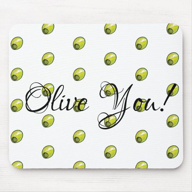 Mousepad Azeitona (Frente)