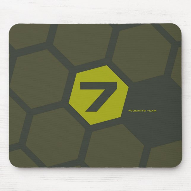 Mousepad azeitona da colmeia 7Summits (Frente)