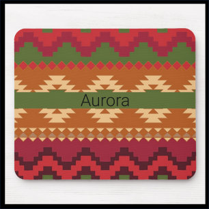 Mousepad Aztec Colorido Inspirado