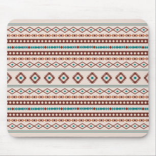 Mousepad Aztec Rusts Creme Misturado de Motifs Padrão